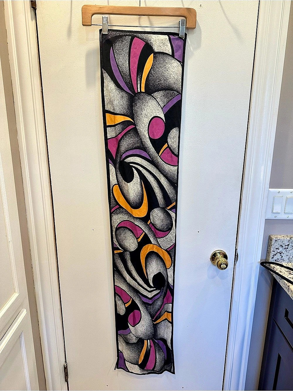 Vintage Nicole Miller Silk Scarf
